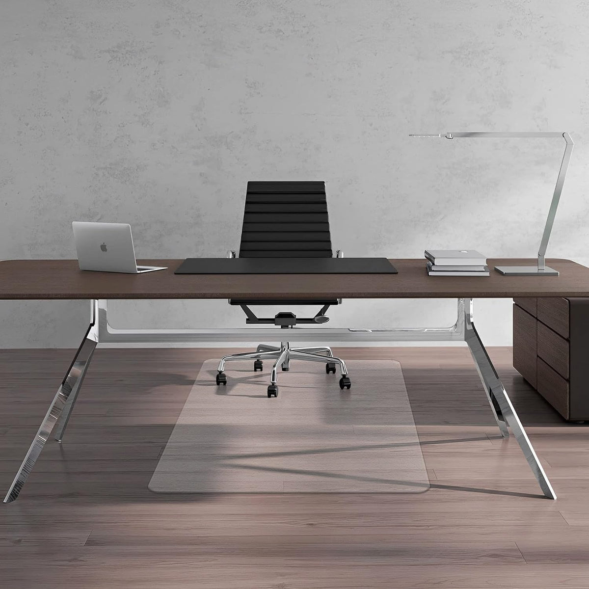 FuturHydro Office Chair Mat for Hardwood Floor, 36" x 48" Clear Computer Chair Mats, Plastic