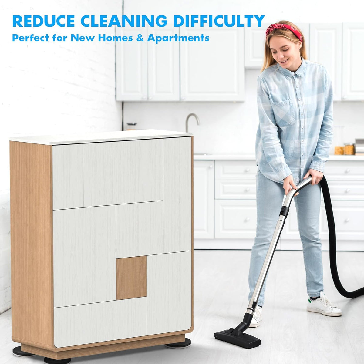 Furniture Lifter Tool, Appliance Lifter, Save 80% Effort, Lift Up to 400 Pounds Heavy Items