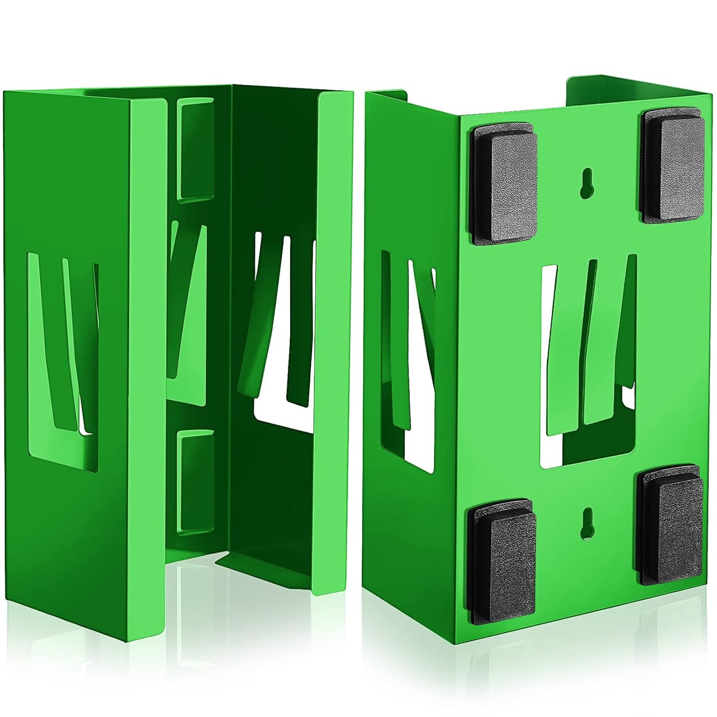 Lounsweer 2 Pcs Magnetic Glove Dispenser Holders Wall Mount Boxes of Gloves Commercial Quality