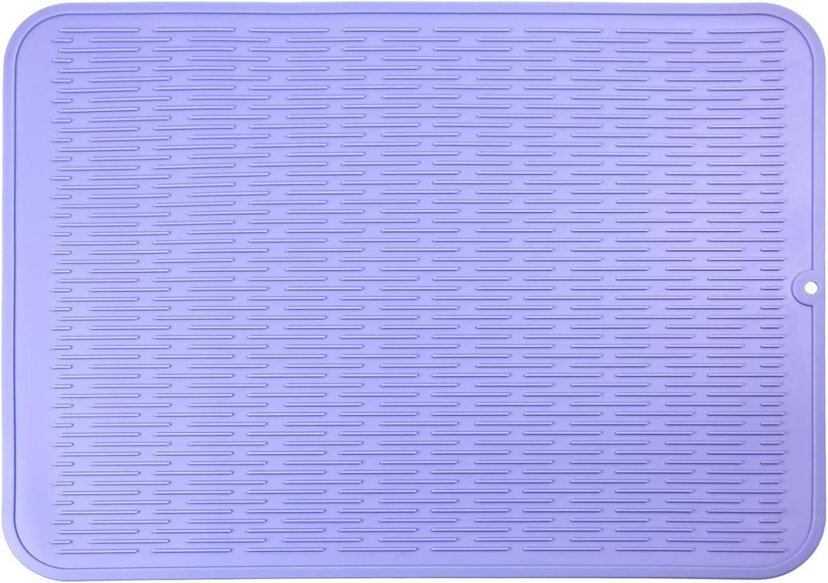 Silicone Dish Drying Mat for Multiple Usage,Easy clean,Eco-friendly,Heat-resistant Silicone Mat for