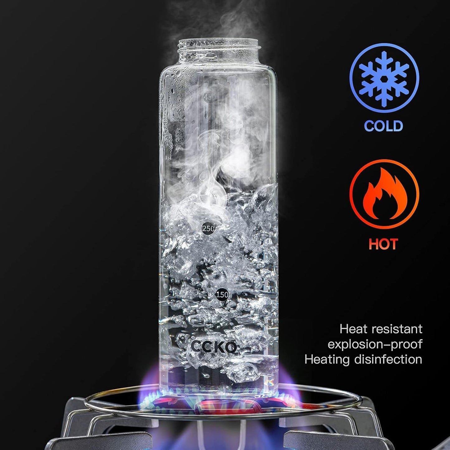 Glass Olive Oil Dispenser Bottle with Stainless Steel Spouts - Shatterproof 350ml Cooking Oil &