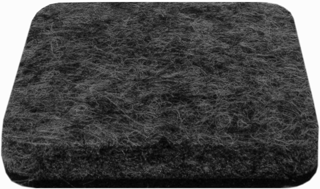 SOFTTOUCH 4717895N Heavy Duty Square Felt Furniture Pads to Protect Hardwood Floors from Scratches