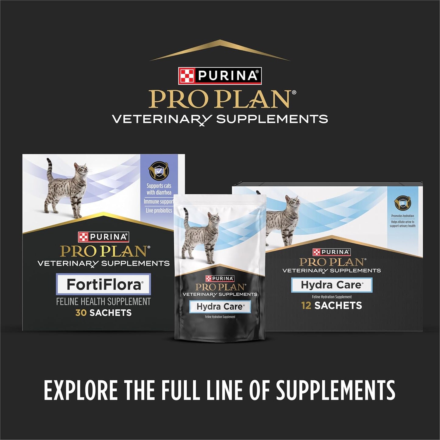 Purina Pro Plan Veterinary Supplements FortiFlora Cat Probiotic Supplement for Cats with Diarrhea