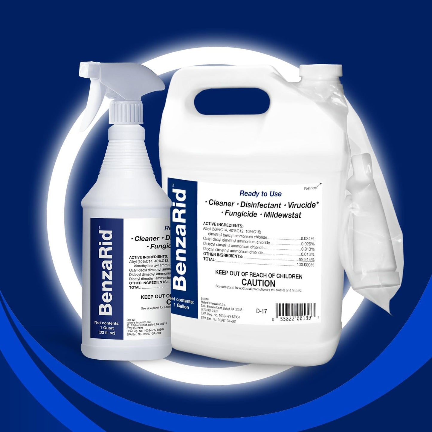 Pro Mold Killer Fungicide Disinfectant including Aspergillus Niger (Black Mold) H5N1 Pack |