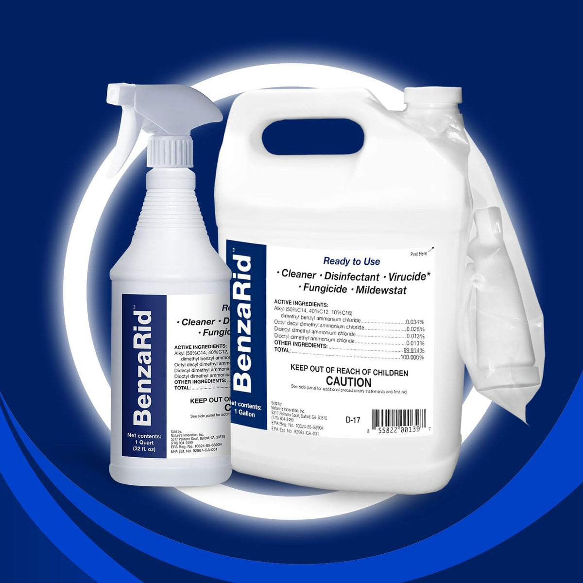 Pro Mold Killer Fungicide Disinfectant including Aspergillus Niger (Black Mold) H5N1 Pack |