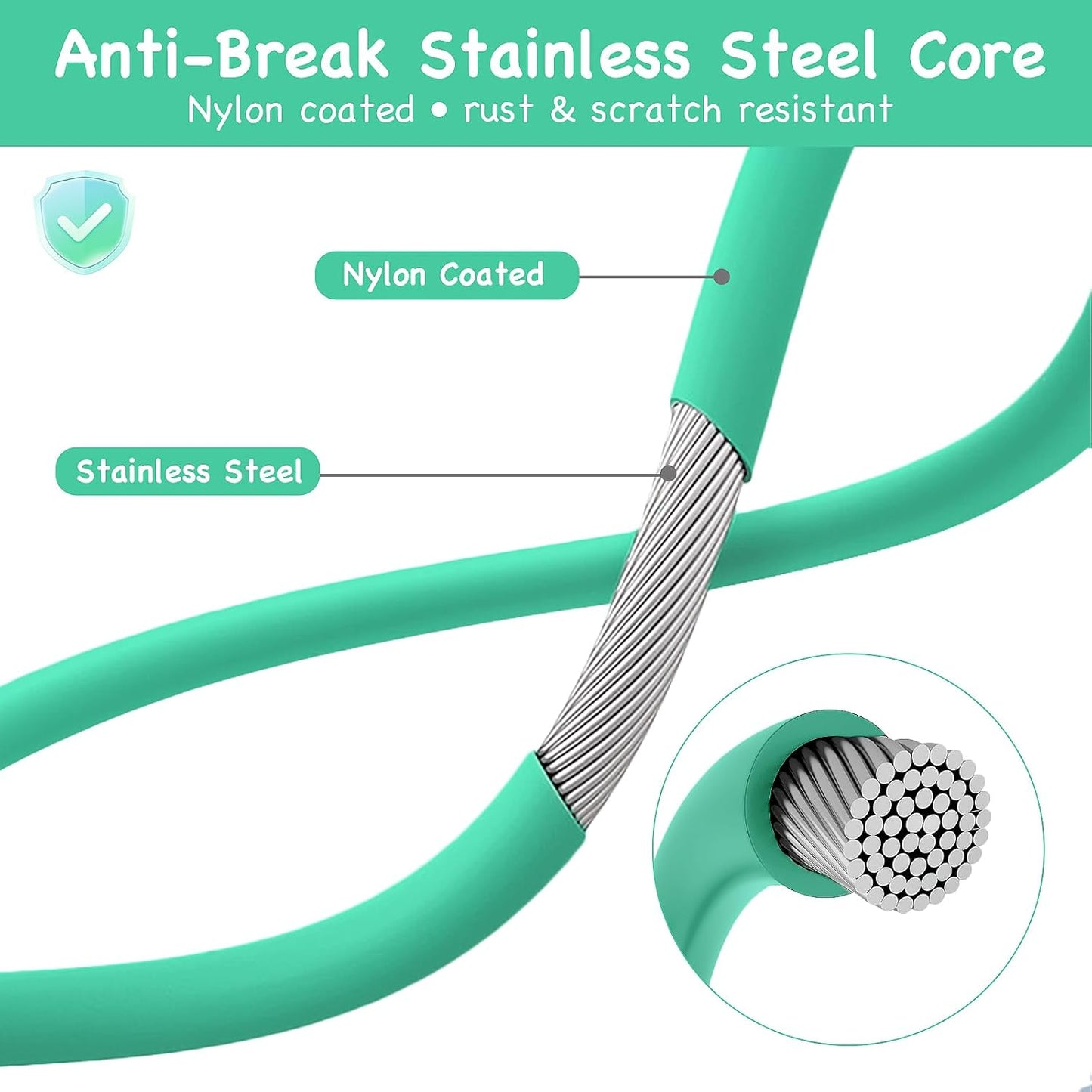 Drain Clog Remover Tool – 30”Anti-break Steel Sink Snake Hair Drain Cleaner Tool, Plumbing Snake