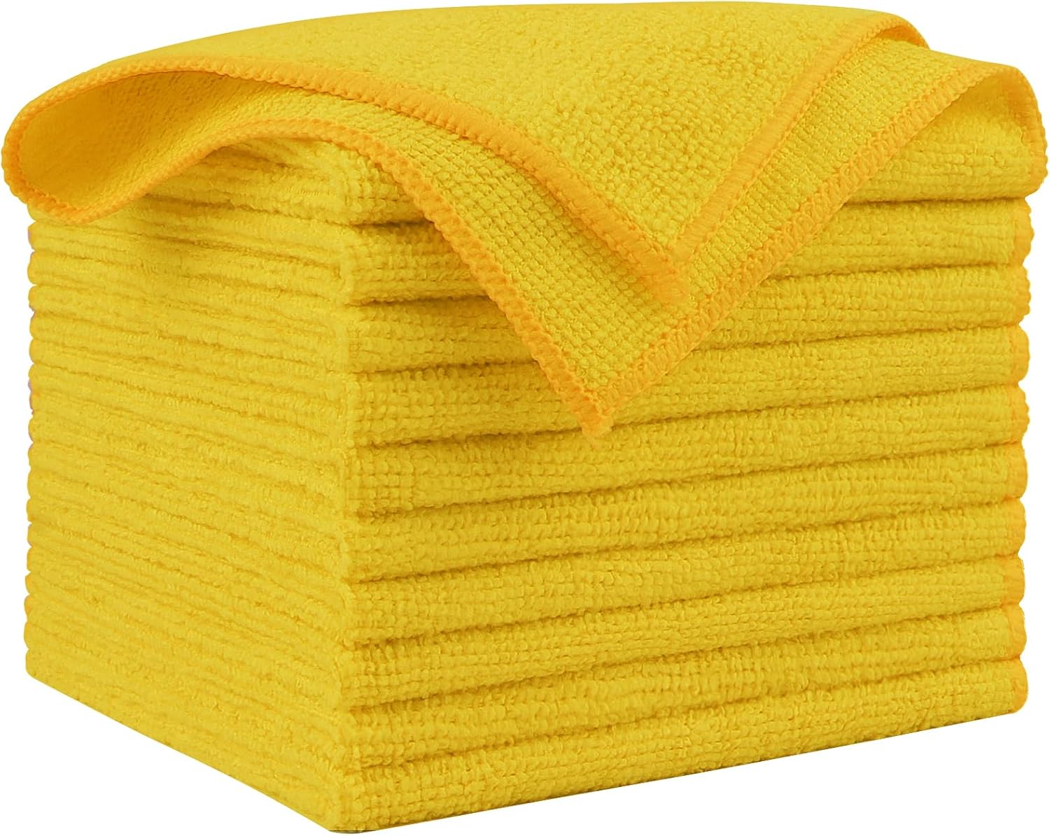 AIDEA Microfiber Cleaning Cloth, 10PK, Microfiber Towels for Cars, Premium All Purpose Car Cloths