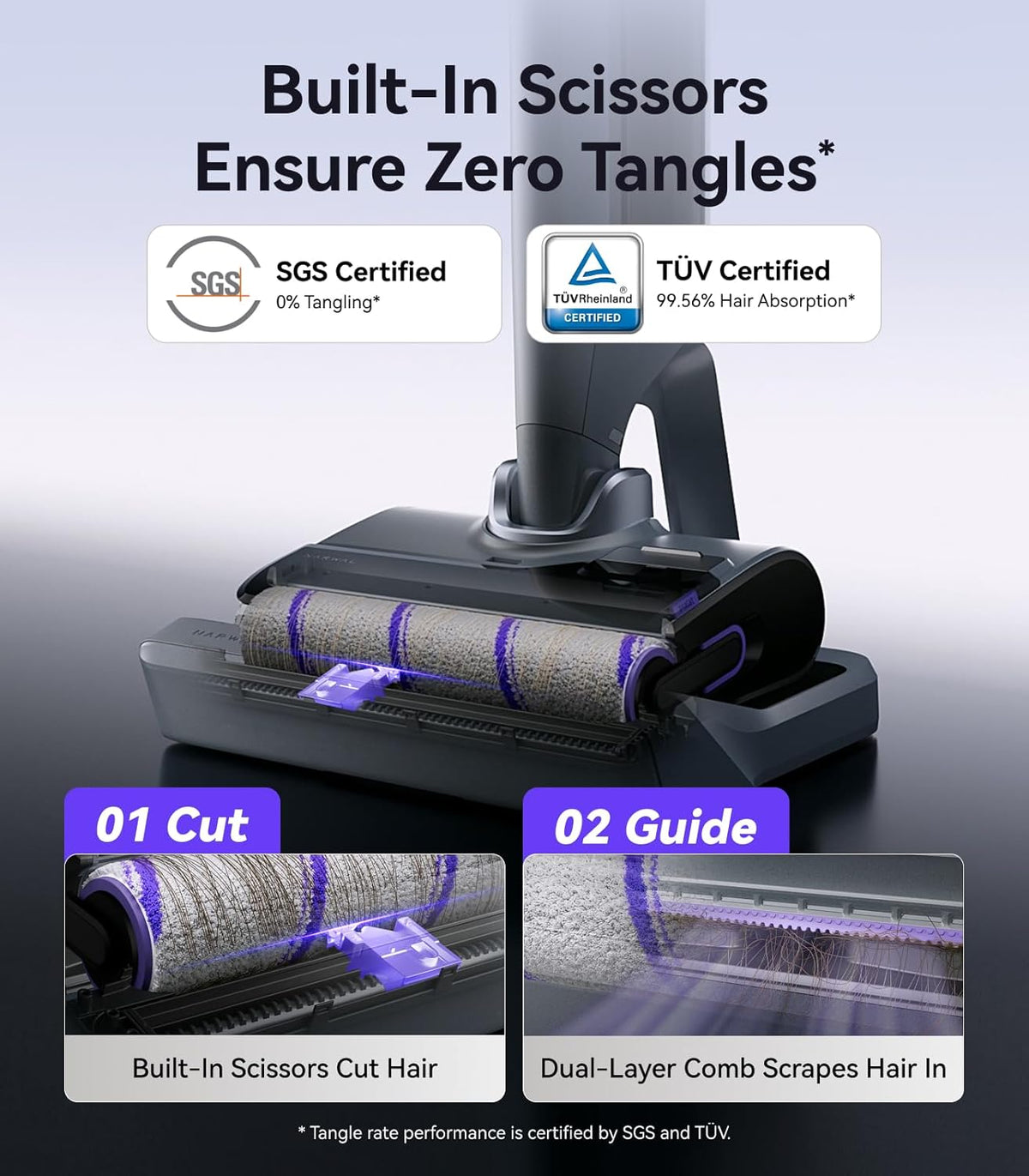 NARWAL S30 Pro Wet Dry Vacuum Cleaner with 20000Pa Suction, Cordless Vacuum Mop for Hard Floors