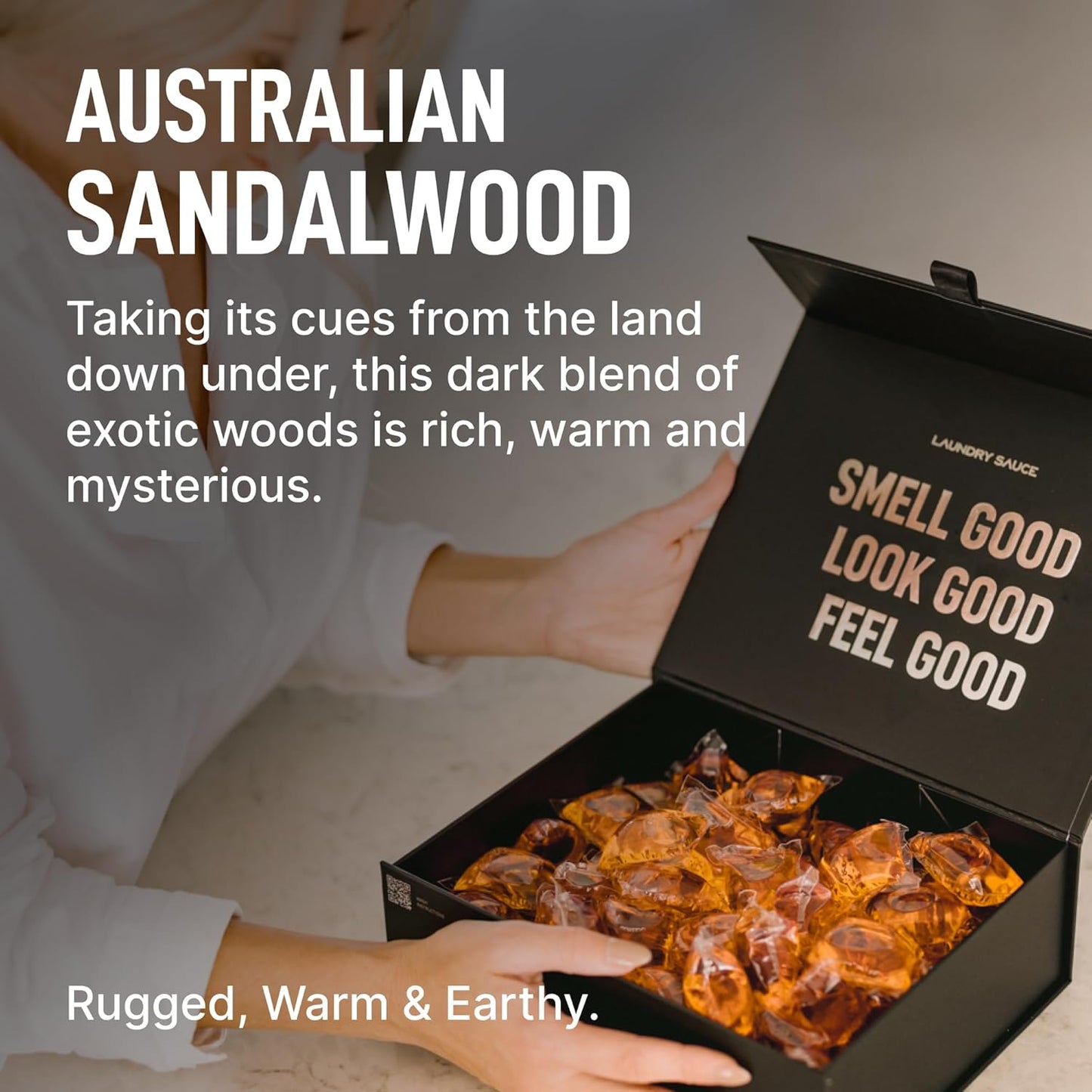 Laundry Sauce - Signature Bundle Australian Sandalwood, Scented Laundry Detergent Pods & Scent