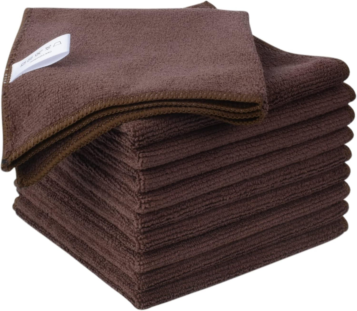 KinHwa Microfiber Dish Cloths for Washing Dishes Ultra Absorbent Dish Rags Fast Drying Kitchen Wash