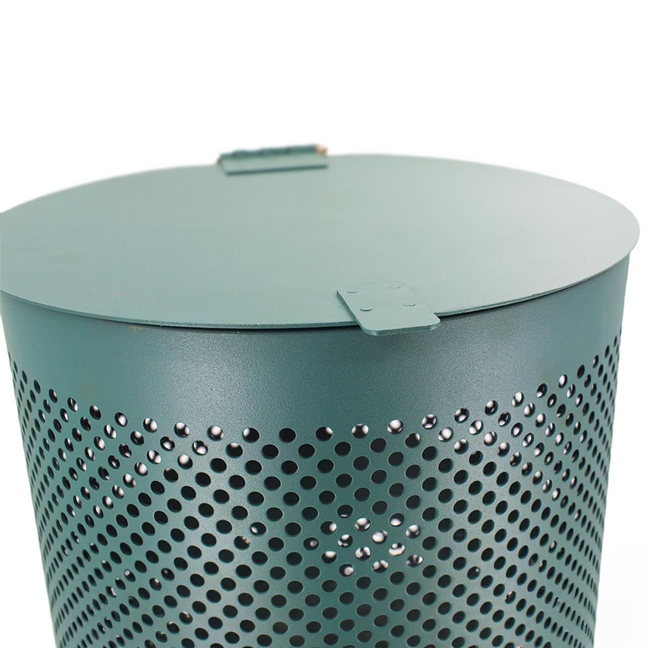 ZERO WASTE USA - Round Outdoor 10 Gallon Dog Waste Station Waste Can Replacement - 100% Rust-Free
