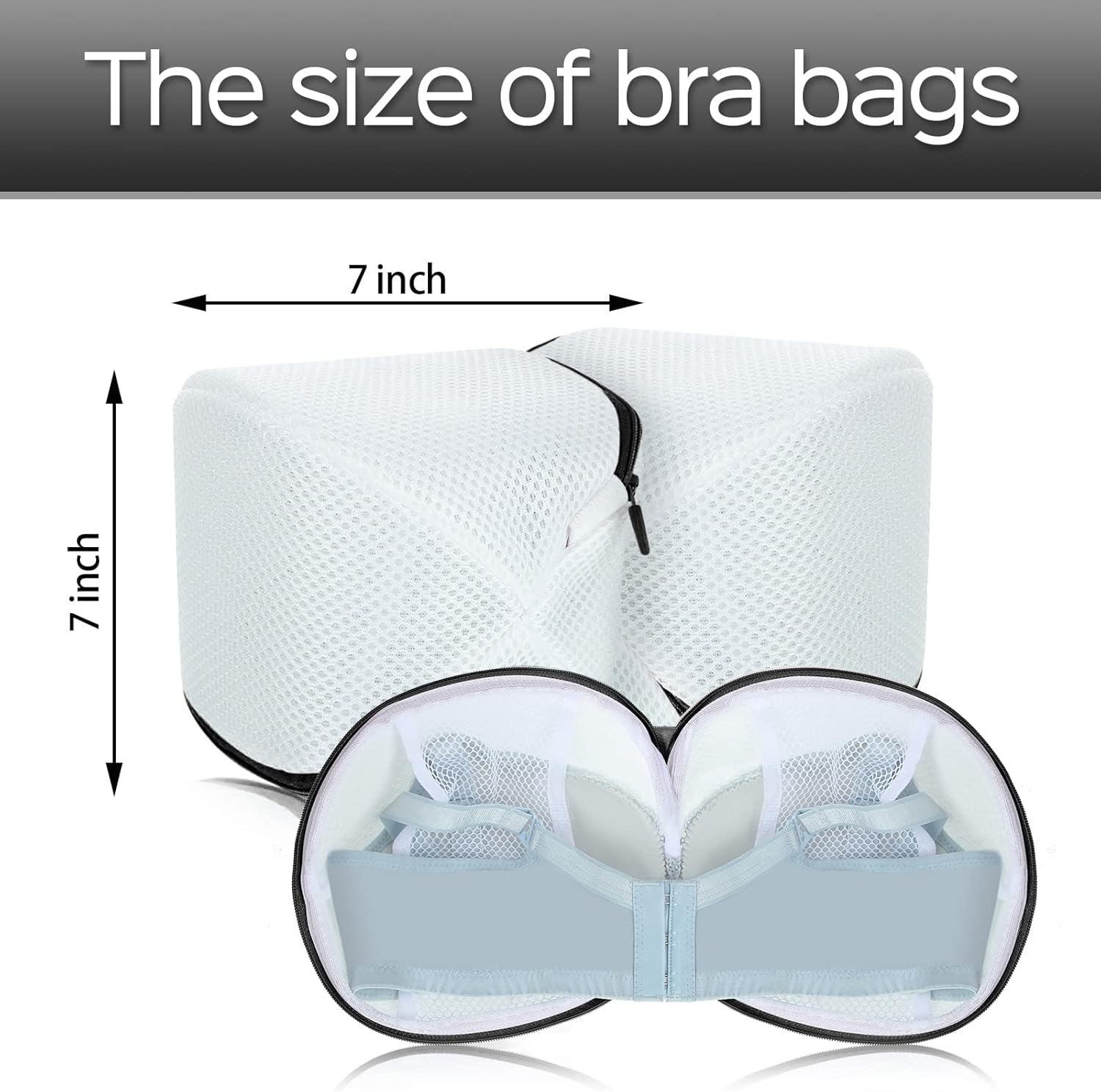 Shappy 6 Pieces Bra Washing Bag for Laundry Mesh Wash Lingerie Underwear Brassiere Washing Bags