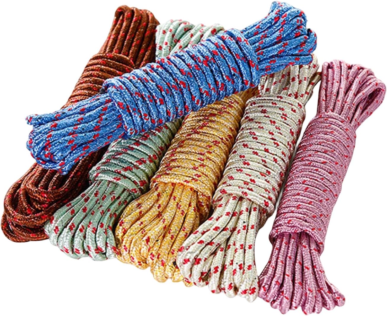 10M Heavy Duty Laundry Drying Clothesline Rope Portable Travel Nylon Cord Sturdy Clothes Line for