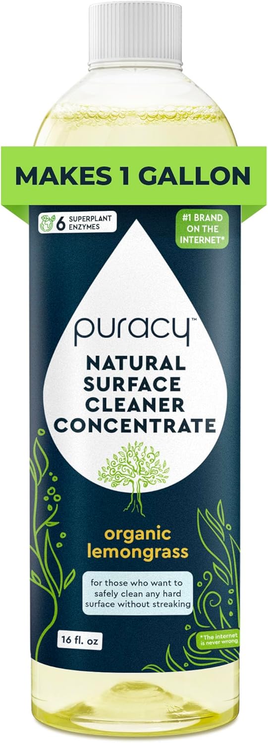 Puracy Multi-Surface Cleaner Concentrate - Plant-Powered Everyday Surface Cleaner - Natural All