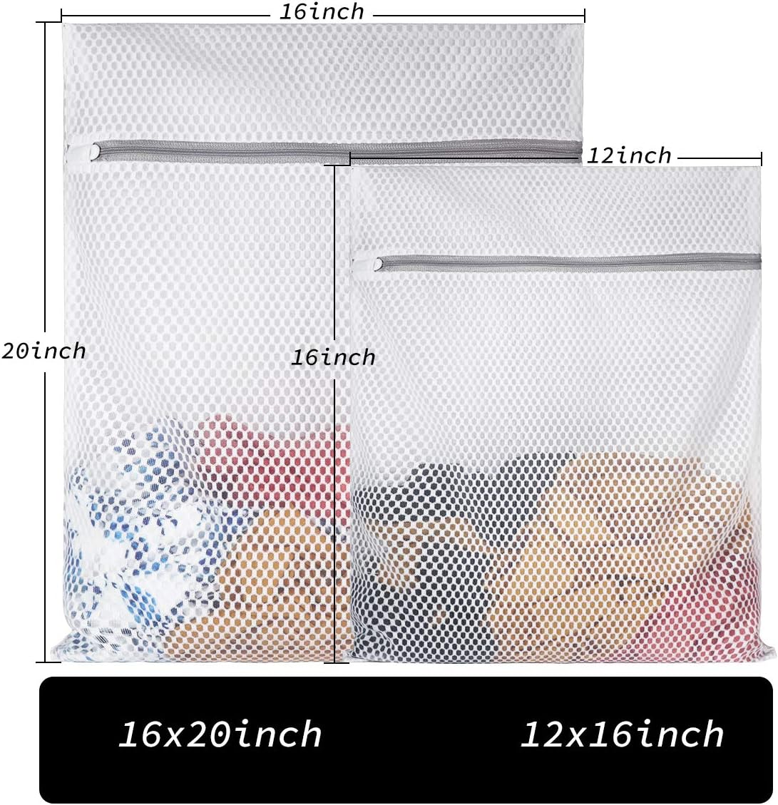 Extra Large Honeycomb Mesh Laundry Bag125gsm Net Fabric Durable and Reusable Delicate Wash