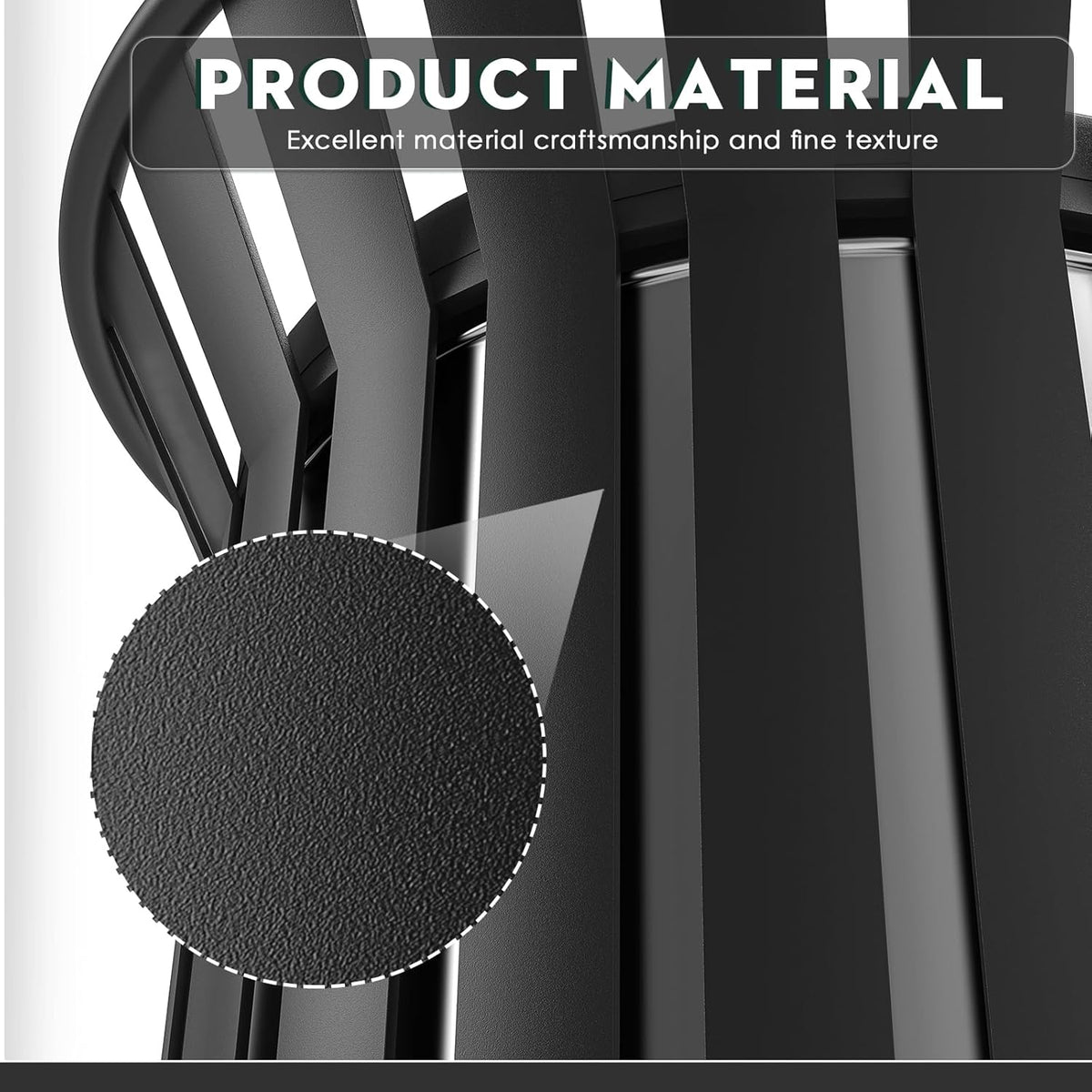 Round Heavy Duty Outdoor Trash Can, Large Metal Slatted Garbage Can for All Weather Resistant
