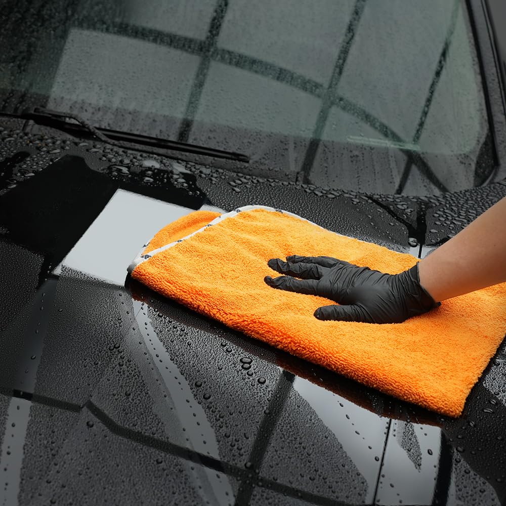 Car Microfiber Towel, Professional Grade Premium Microfiber Towel, 1 Pack Highly Absorbent, Scratch