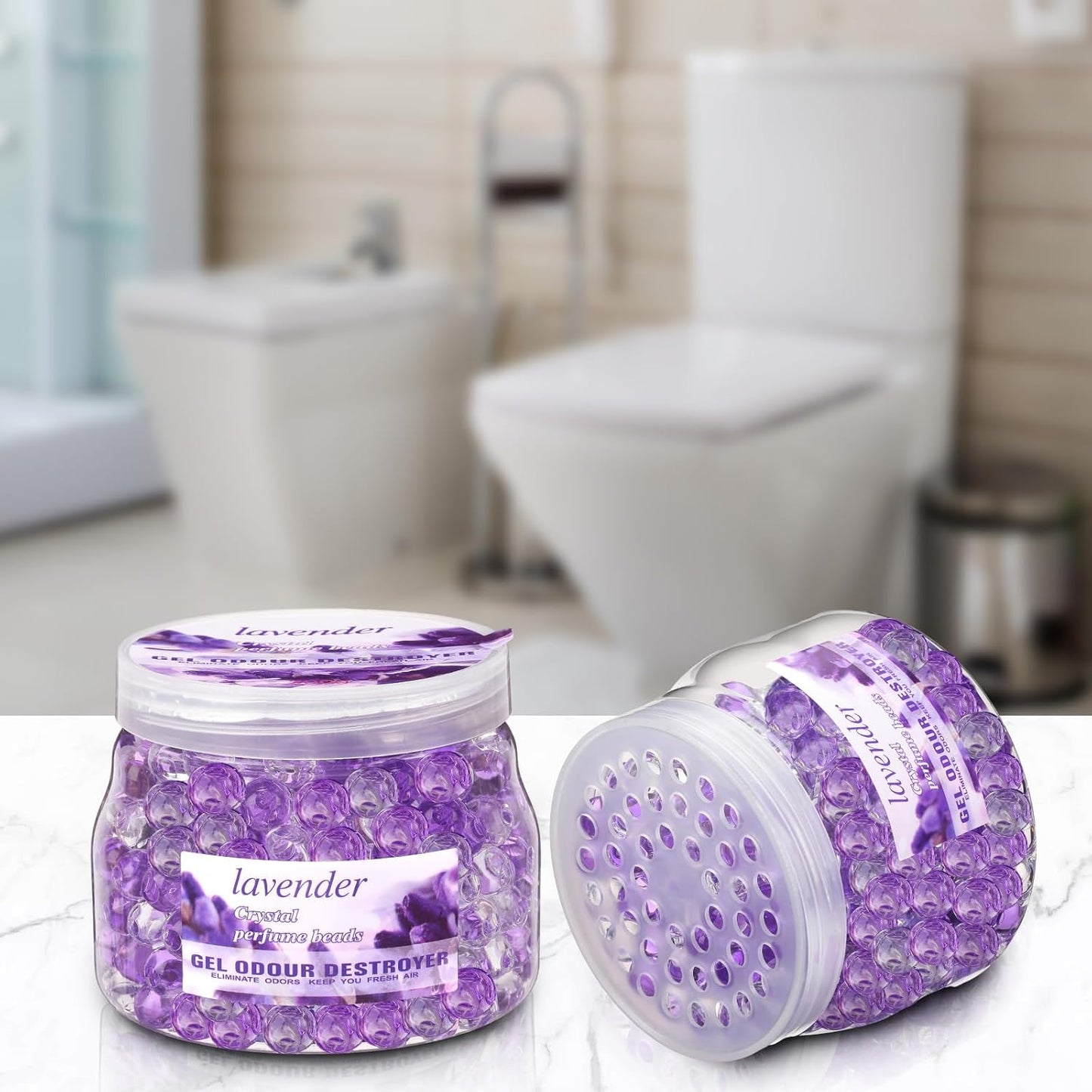 9 Pack Odor Eliminator Gel Beads Bulk 10 Ounces Air Freshener Gel Beads Odor Eliminator for Home