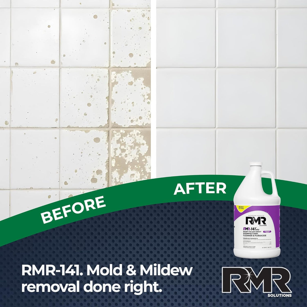 RMR-141 EPA Registered Mold and Mildew Killer, Eliminates Odors, Removes Mold, Mildew, Bacteria
