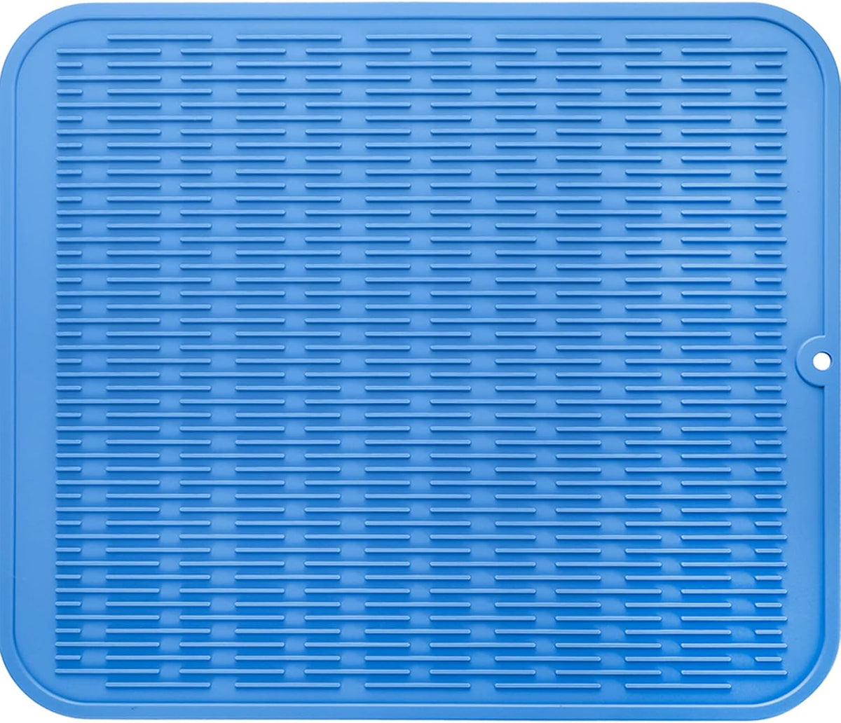 Silicone Dish Drying Mat for Multiple Usage,Easy clean,Eco-friendly,Heat-resistant Silicone Mat for