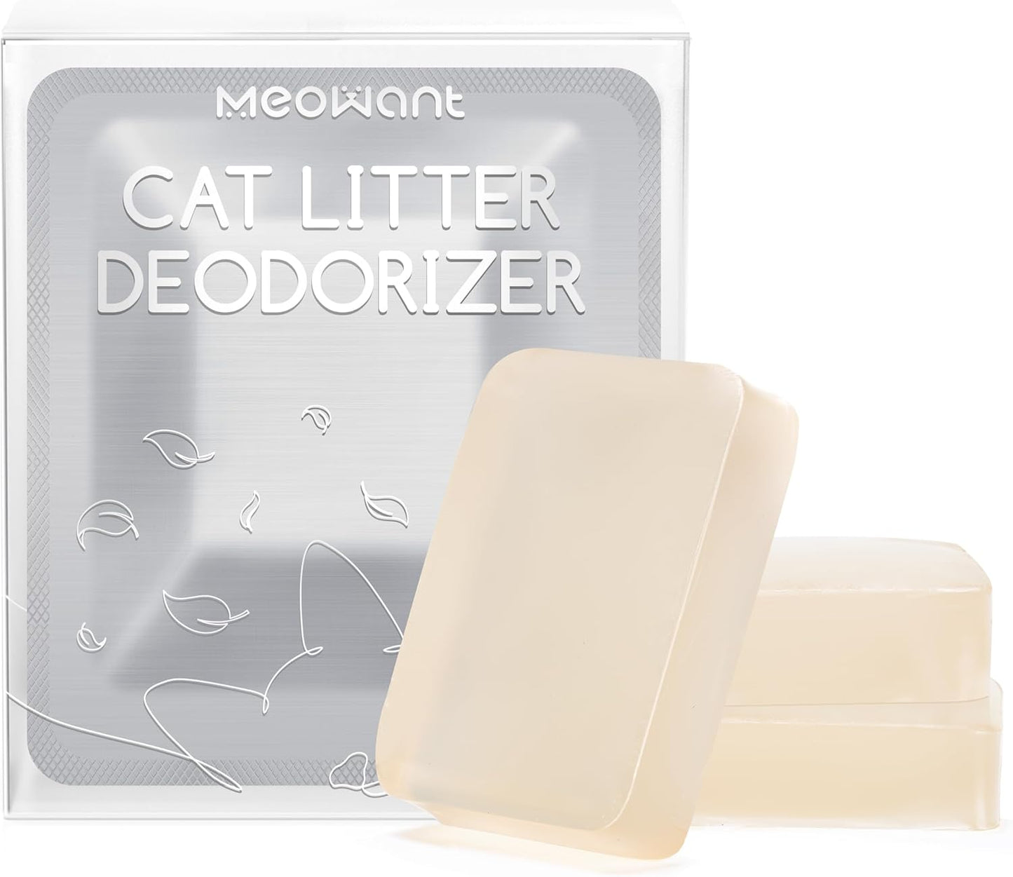MeoWant Pet Odor Eliminator, Automatic Cat Litter Box Odor Deodorant Gel Only Suitable for MW-SC01