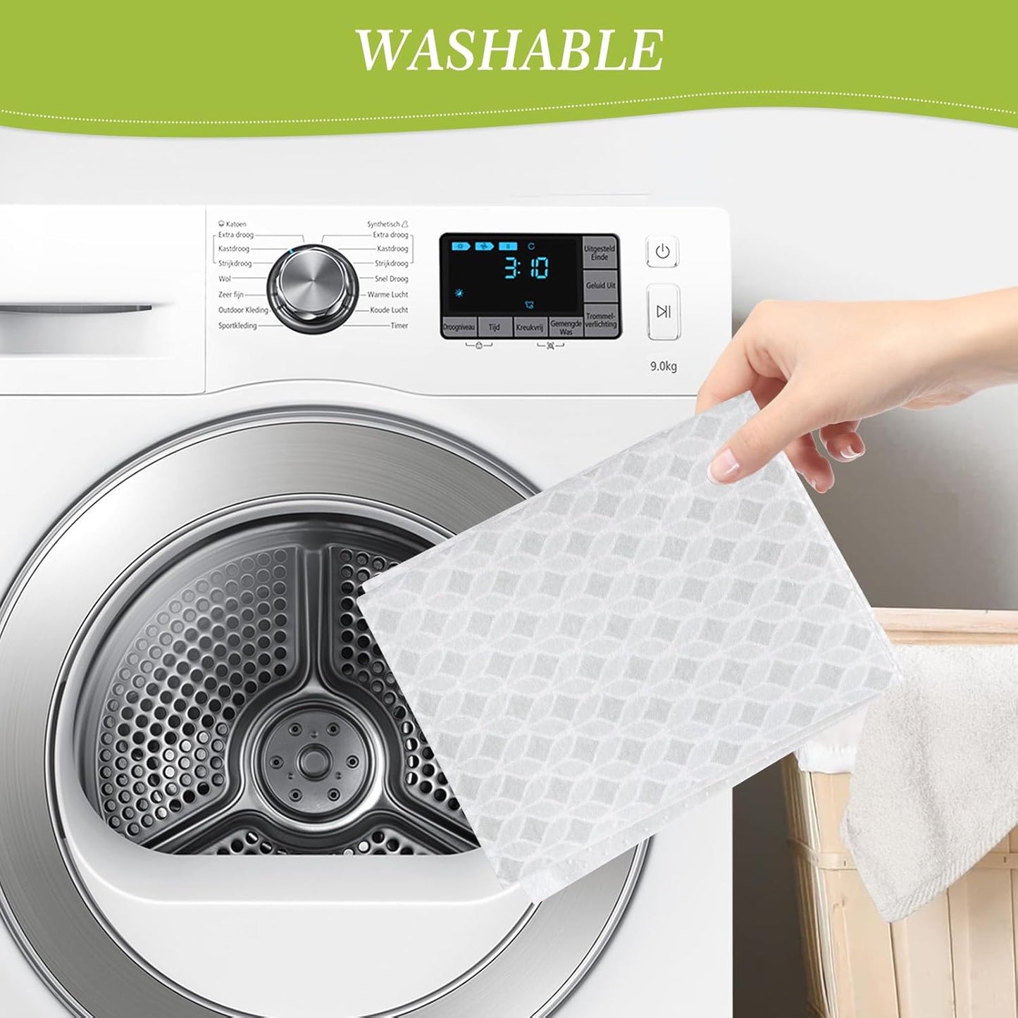 Cooyes Refrigerator Liners 17.7" x 24", Absorbent Strong Grip Fridge Liners Washable, Fridge Shelf