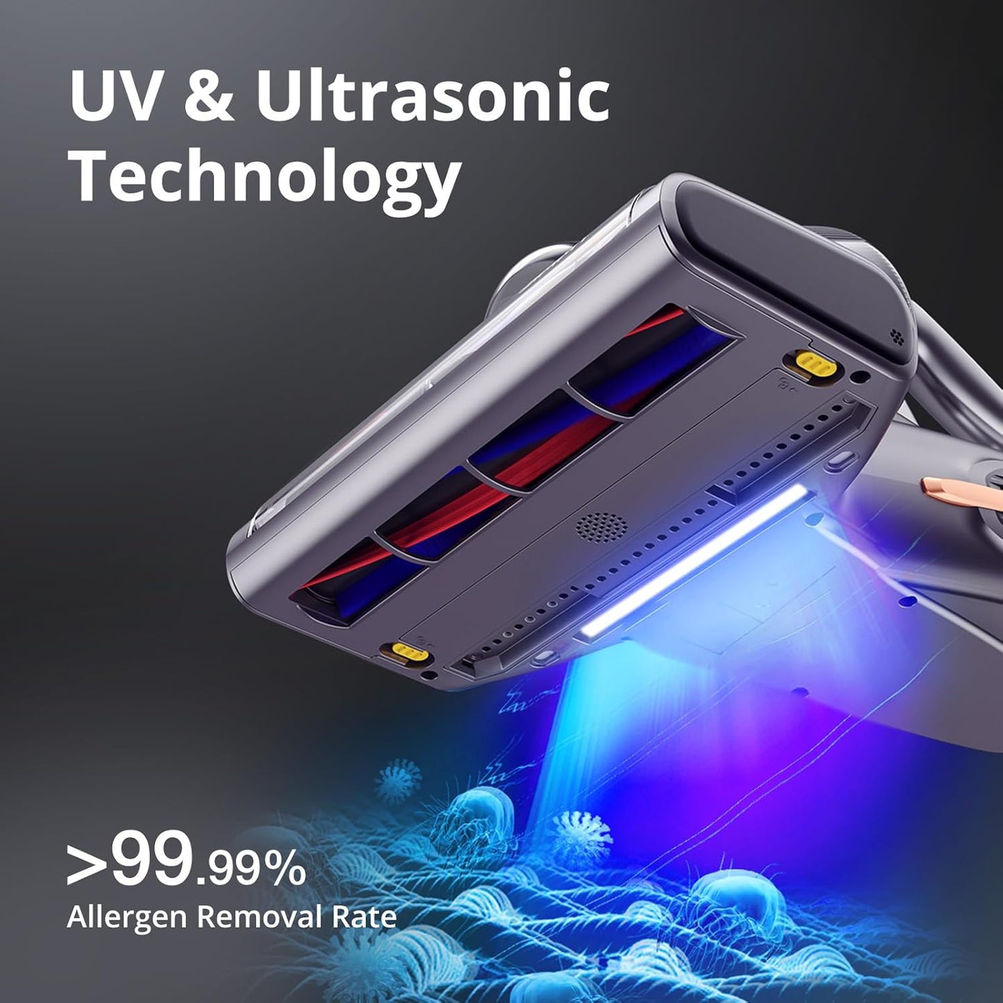 Jimmy BX7 Pro Mattress Vacuum Cleaner, Bed Vacuum Cleaner with UV-C & Ultrasonic & 5s Quick