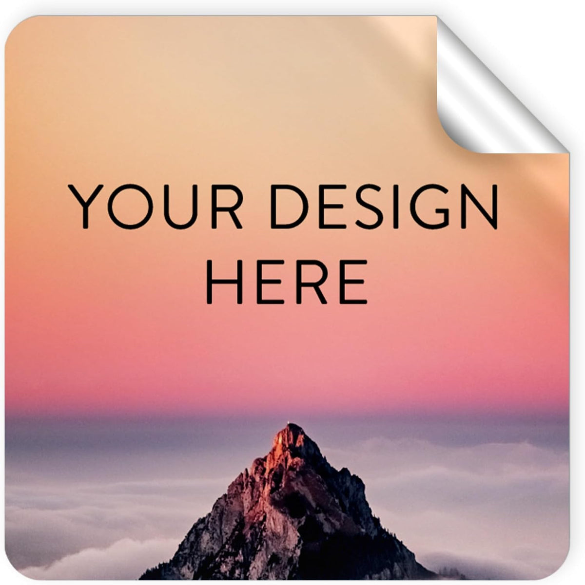 100 Custom Vinyl Stickers - Upload Your own Image, Text, Design, Logo - Personalized Logo Labels