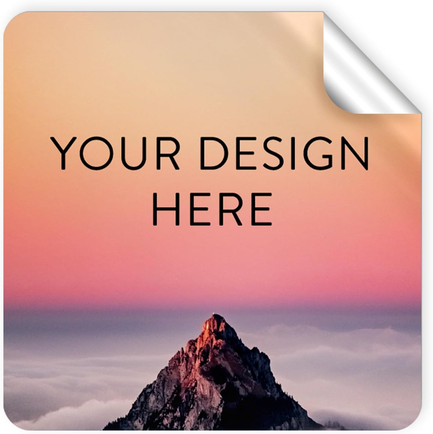 100 Custom Vinyl Stickers - Upload Your own Image, Text, Design, Logo - Personalized Logo Labels