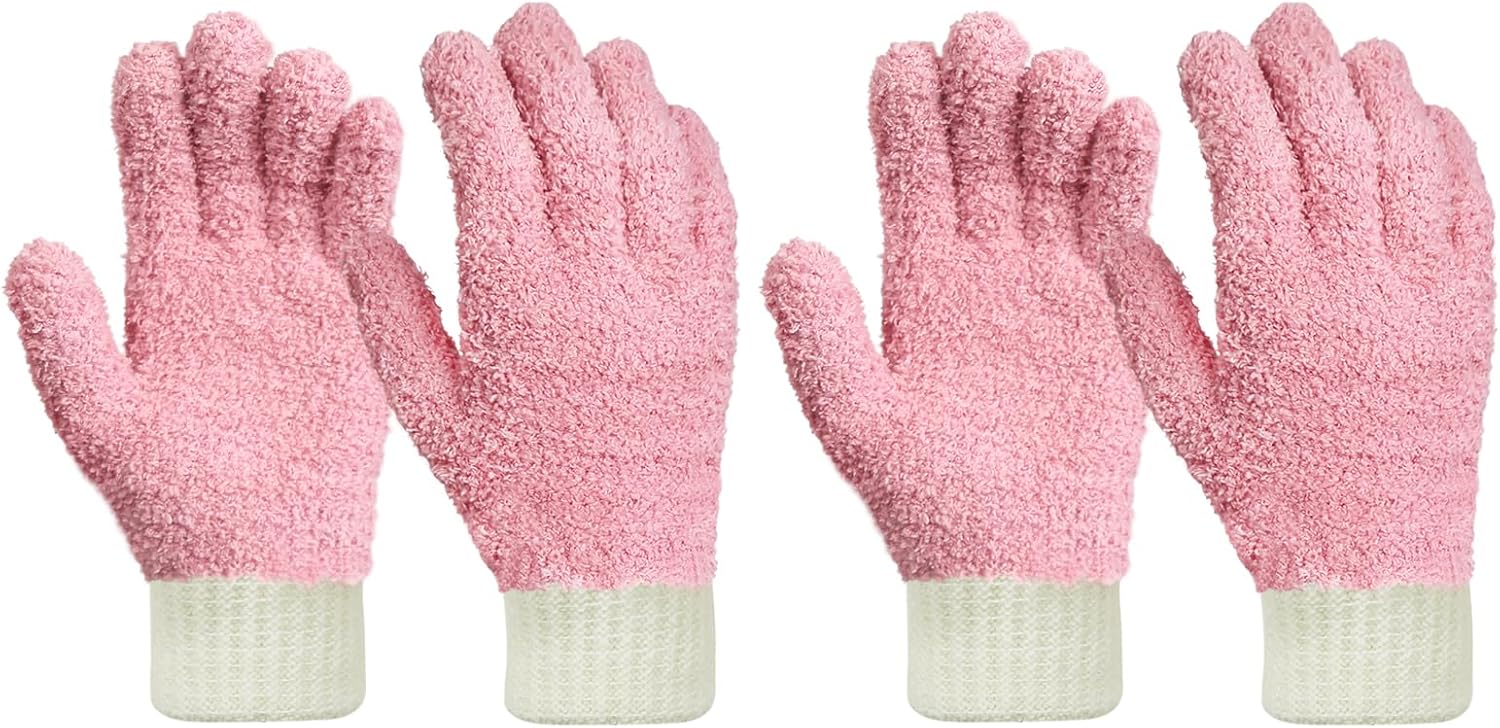 MIG4U Microfiber Dusting Gloves House Cleaning Glove for Blinds, Windows, Shutters, Furniture, and