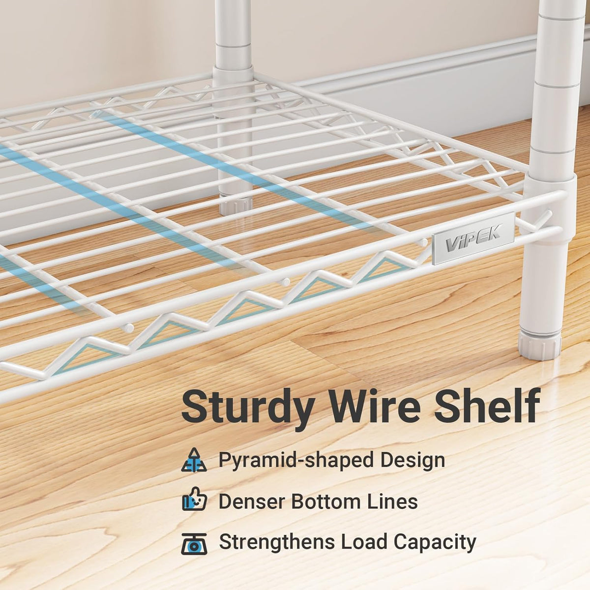 VIPEK V5 Plus Portable Closet Wardrobe Heavy Duty Clothes Rack, Large Free Standing Closet Rack for