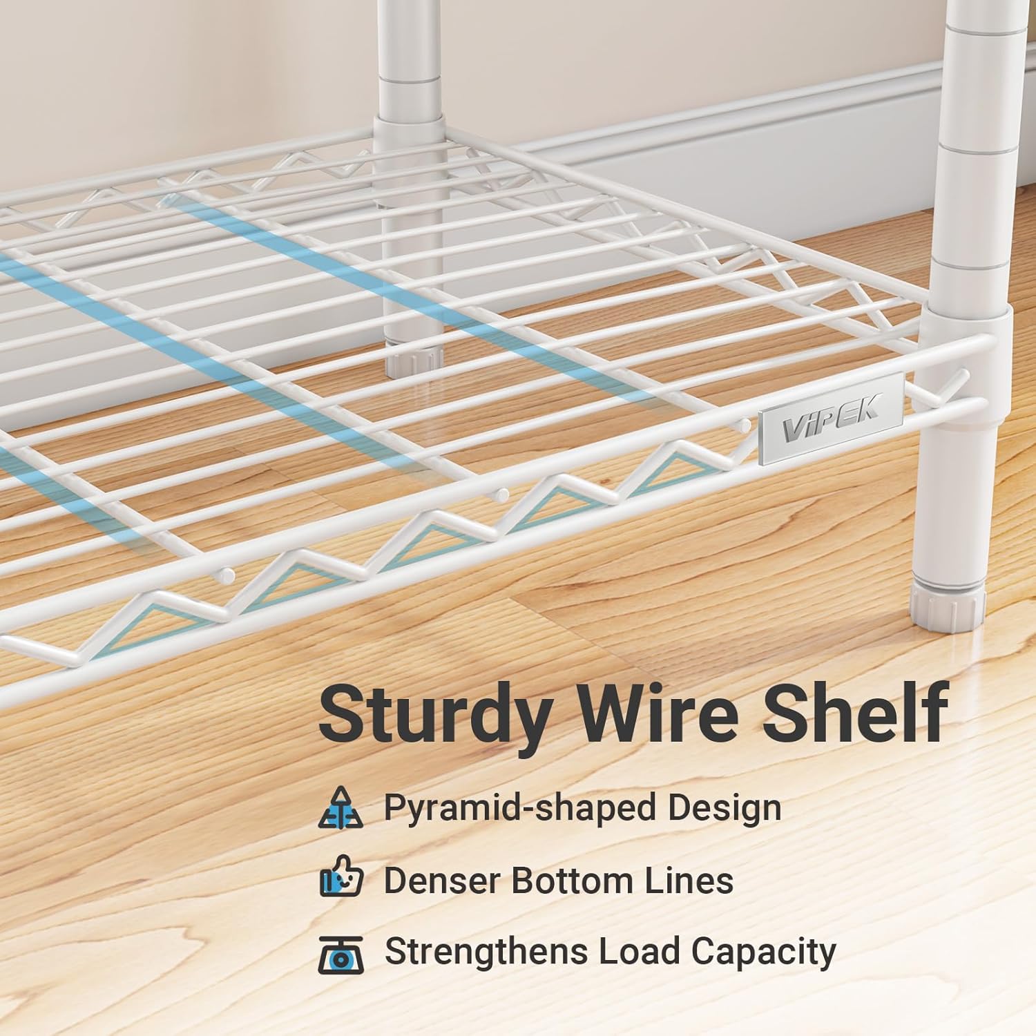 VIPEK V5 Plus Portable Closet Wardrobe Heavy Duty Clothes Rack, Large Free Standing Closet Rack for