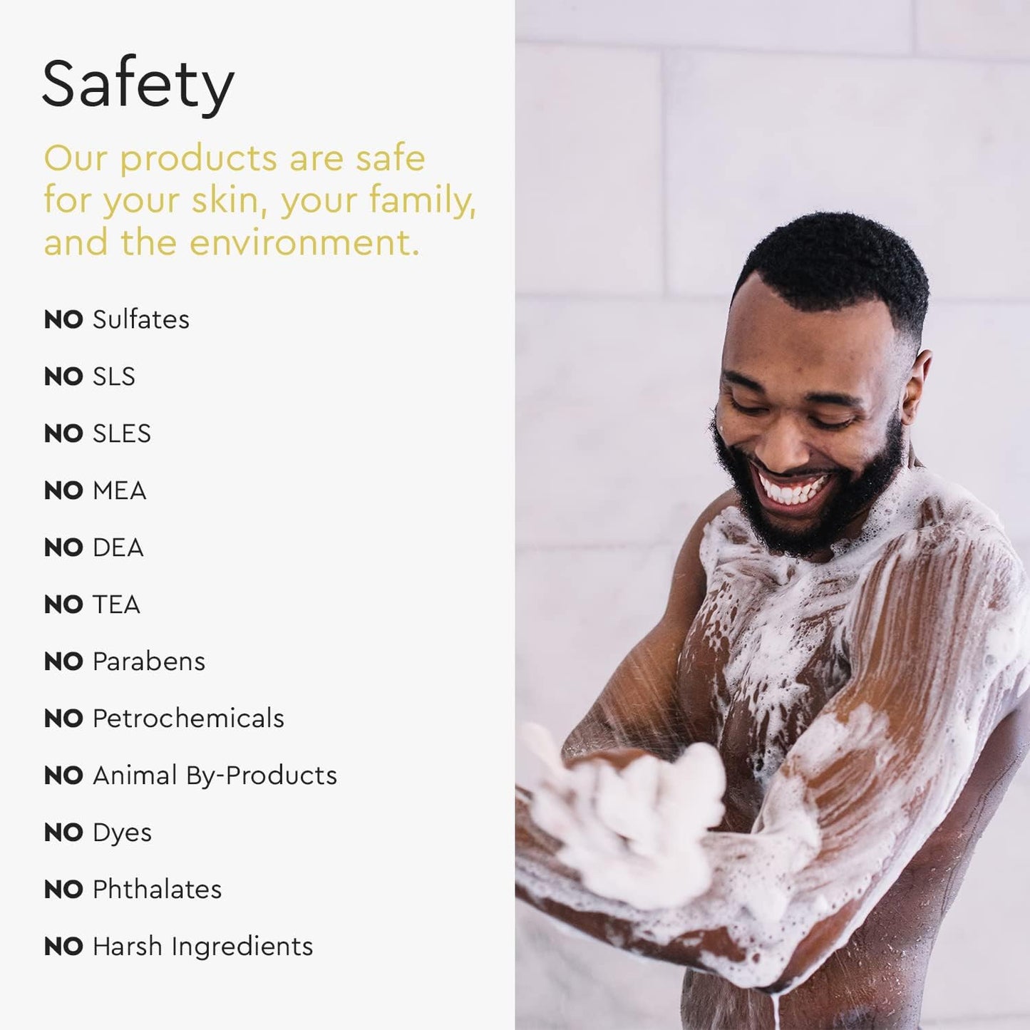 Puracy Body Wash, Natural Body Wash, 98.6% Pure Plant Ingredients, Moisturizing Shower Gel for