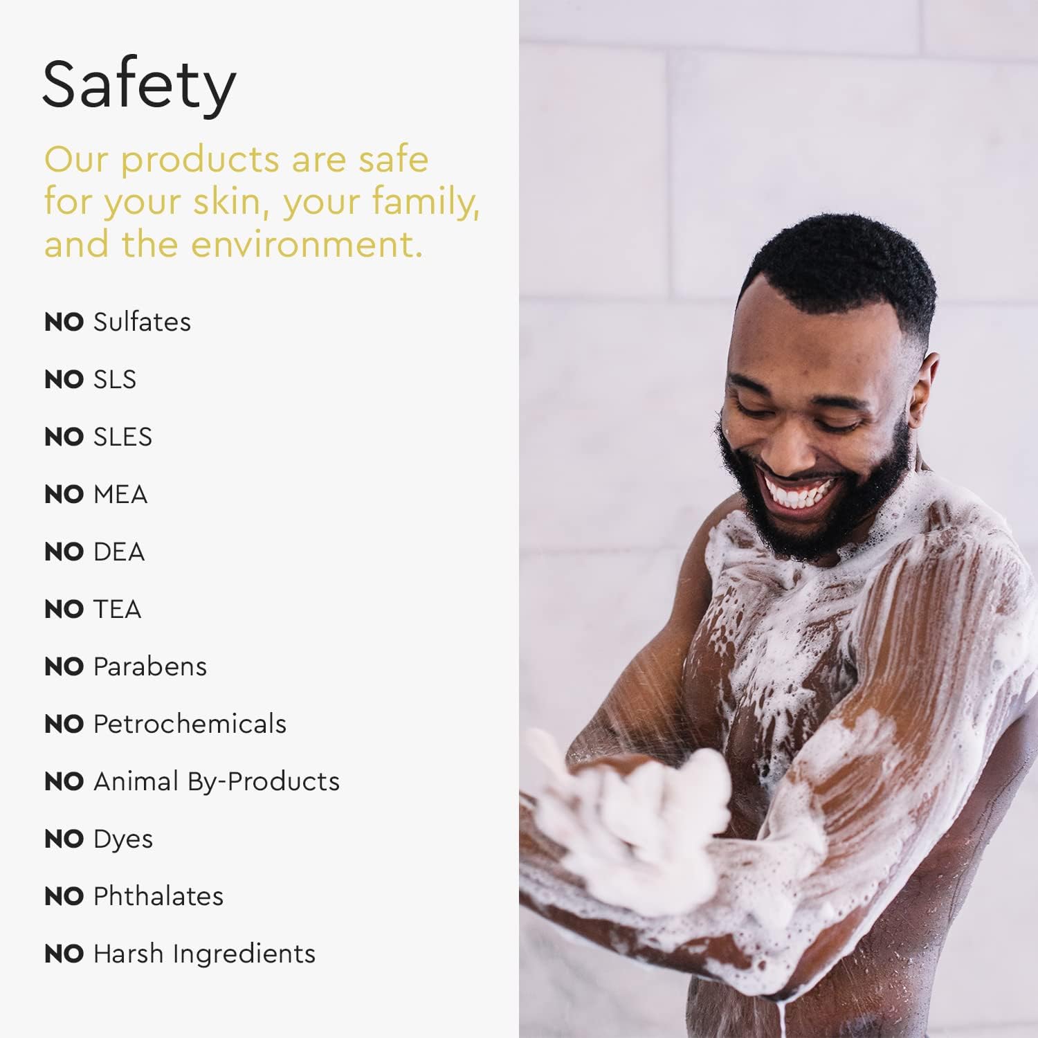 Puracy Body Wash, Natural Body Wash, 98.6% Pure Plant Ingredients, Moisturizing Shower Gel for