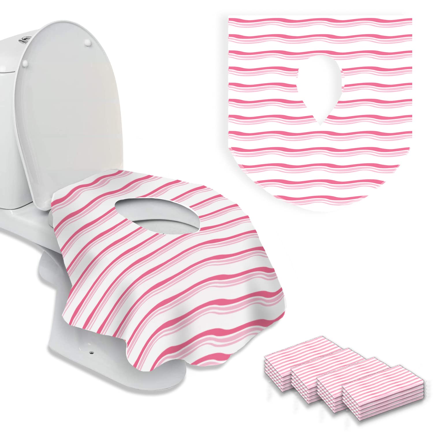 20 Extra Large Toilet Seat Covers Disposable for Kids & Adults-Toilet Covers Disposable for