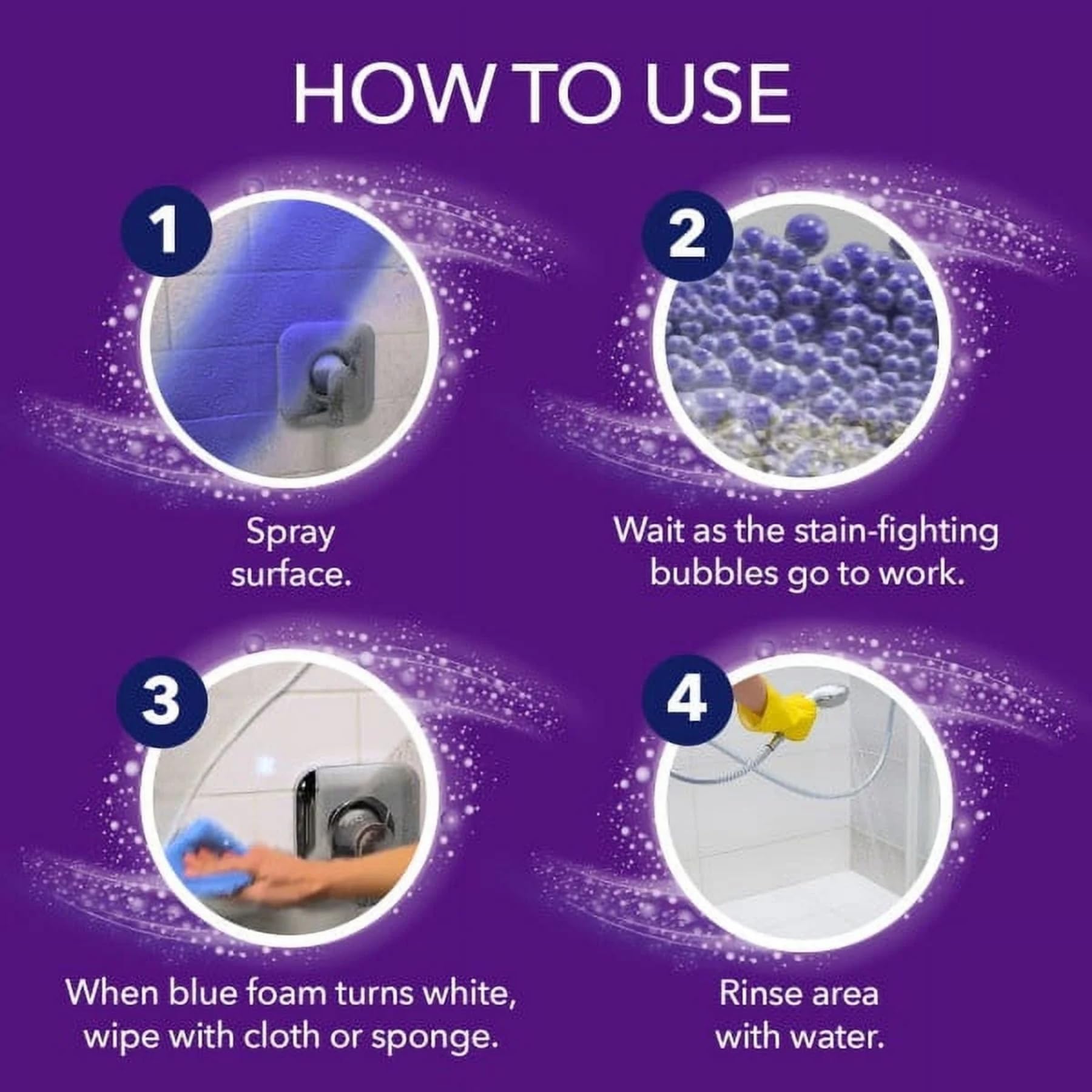 Kaboom 5703700071CT Foamtastic Bathroom Cleaner, Fresh Scent, 19 oz Spray Can – view 3
