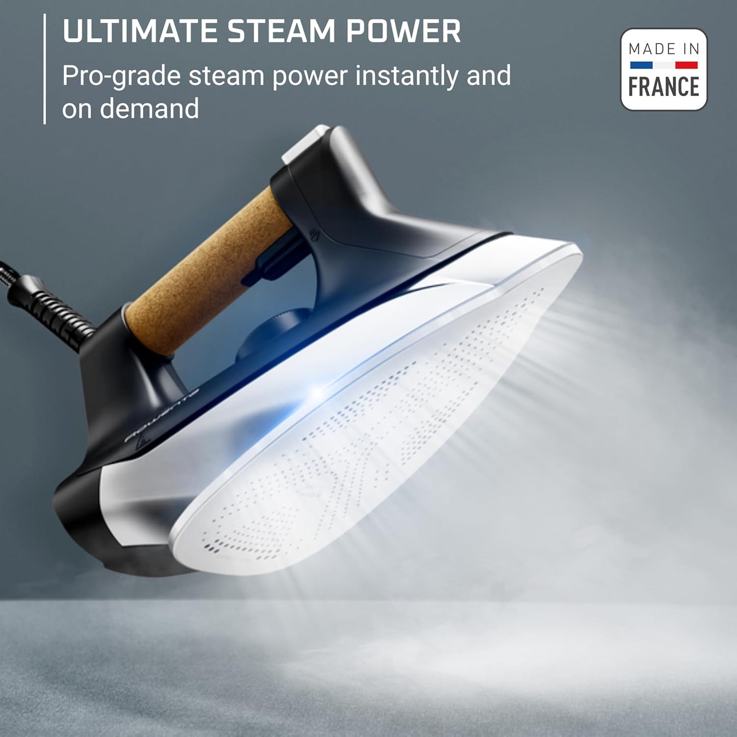 Rowenta, Iron, Ultimate Steam Pro Stainless Steel Soleplate Professional Steam Station for Clothes