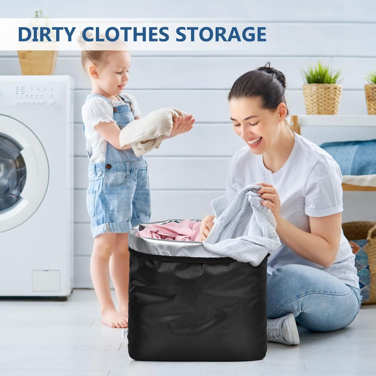 OTraki 2Pcs Large Wet Bag 20x24 inch Wet Dry Bag for Swimsuit Reusable Towel Pouches with Zipper