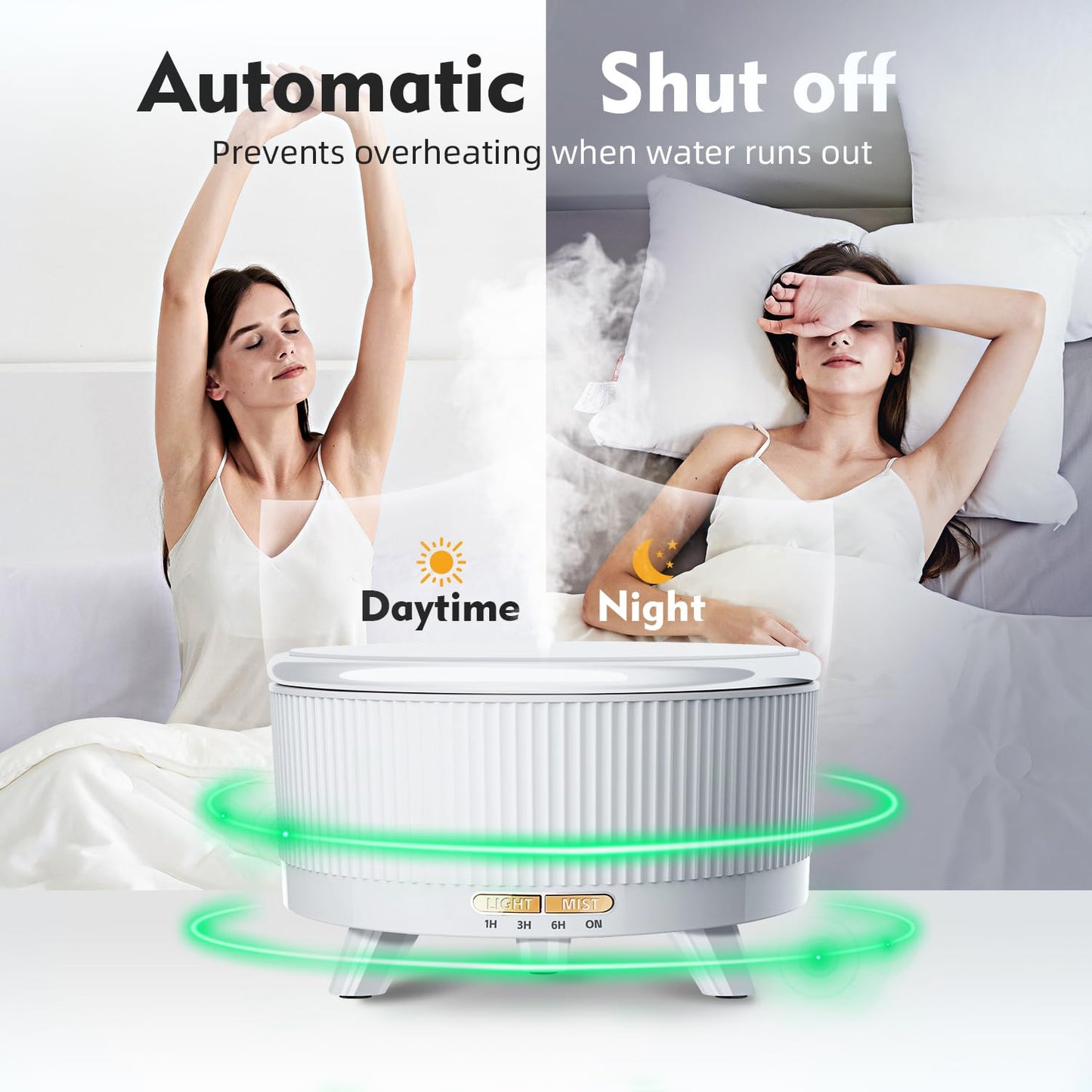 YOUENKITY 20-Hour Long-Lasting Aromatherapy, 500ML Essential Oil Diffuser – view 2