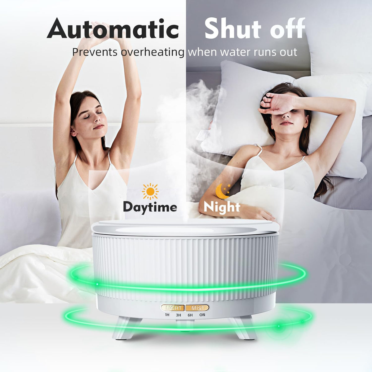 YOUENKITY 20-Hour Long-Lasting Aromatherapy, 500ML Essential Oil Diffuser – view 2