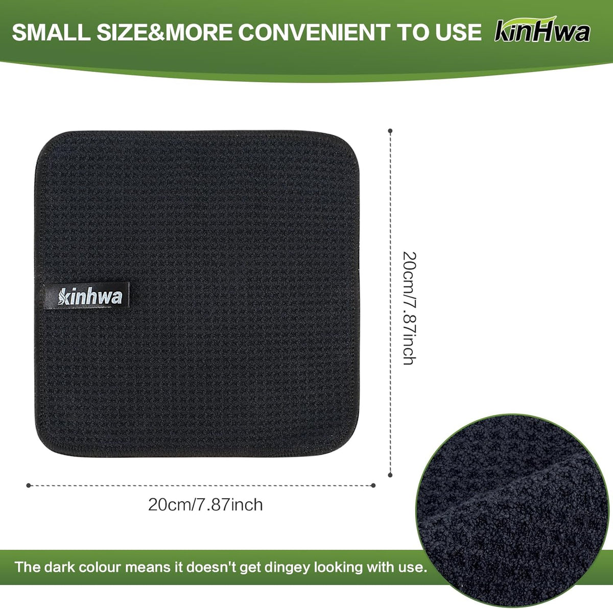 KinHwa Dish Cloths for Washing Dishes Kitchen Towels Microfiber Dish Towels for Kitchen Dish Towels