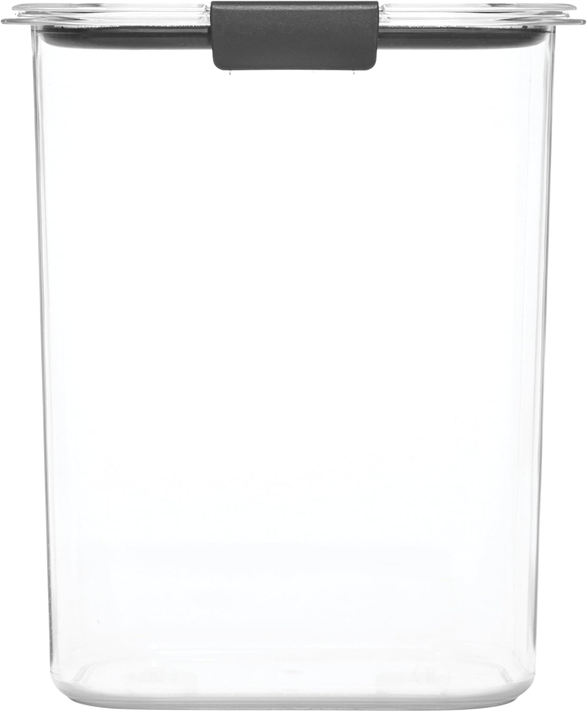 Rubbermaid Brilliance 16-Cup Airtight Food Storage Container with Lid Clear/Grey - optimal for