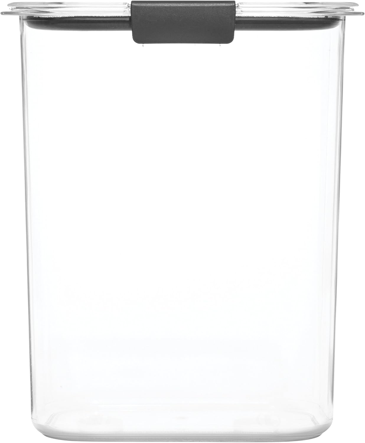 Rubbermaid Brilliance 16-Cup Airtight Food Storage Container with Lid Clear/Grey - optimal for