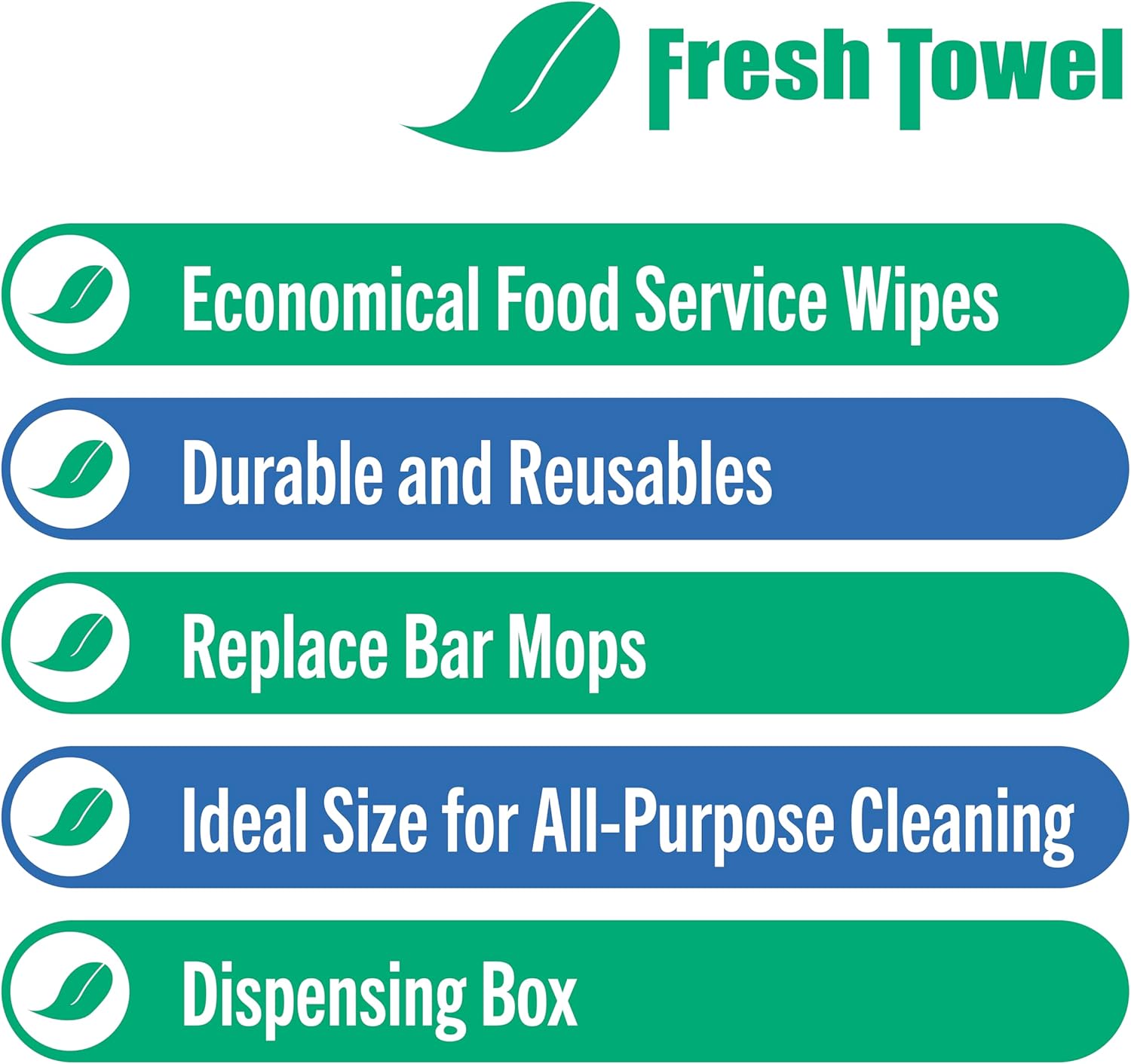 Fresh Towel Foodservice Reusable Paper Towels - 1/4 Fold, 13 x 20 inches - Pink Straight Line