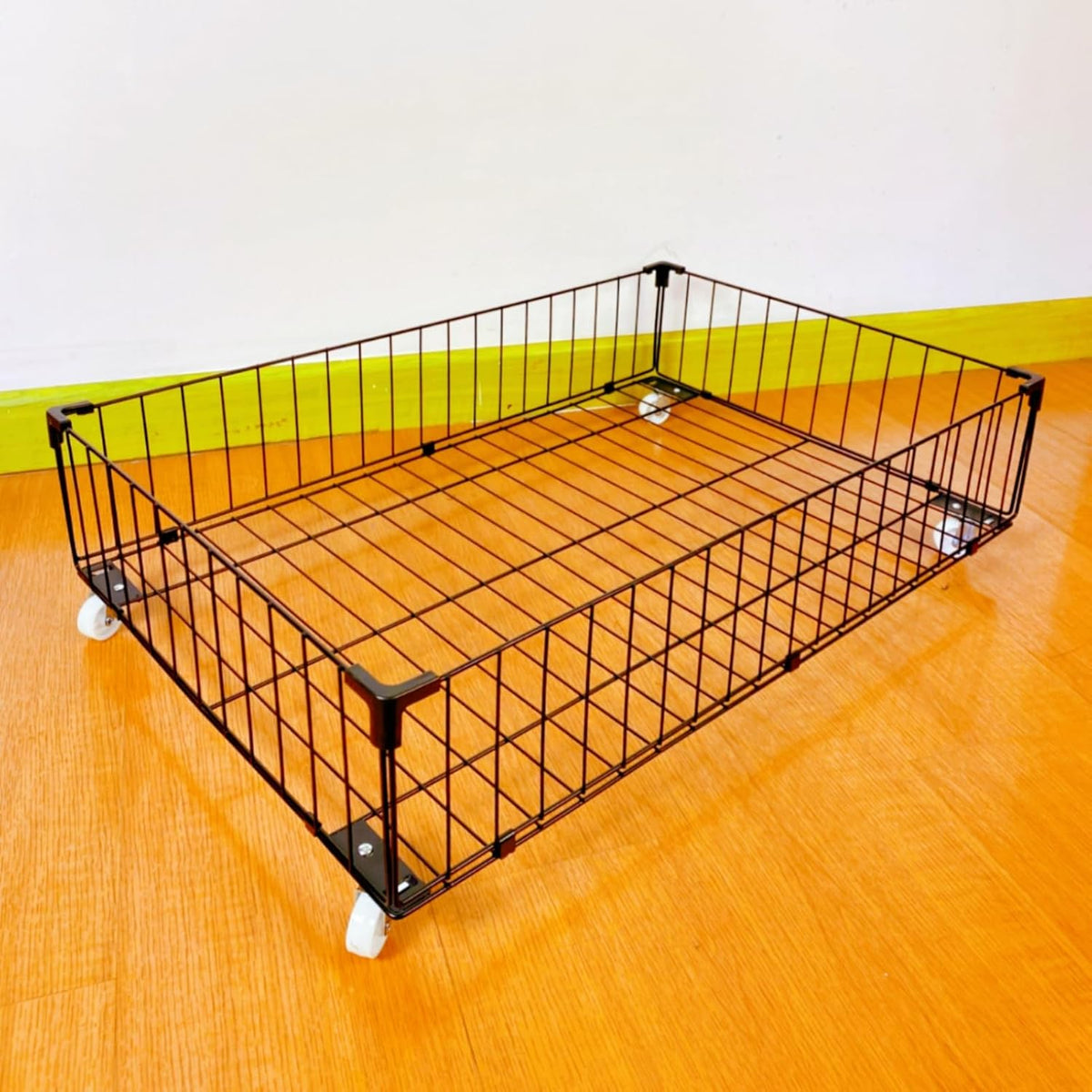 4 Pack Larger Under Bed Storage With Wheels,Rolling Under Bed Drawer,Under Bed Shoes Storage,Open