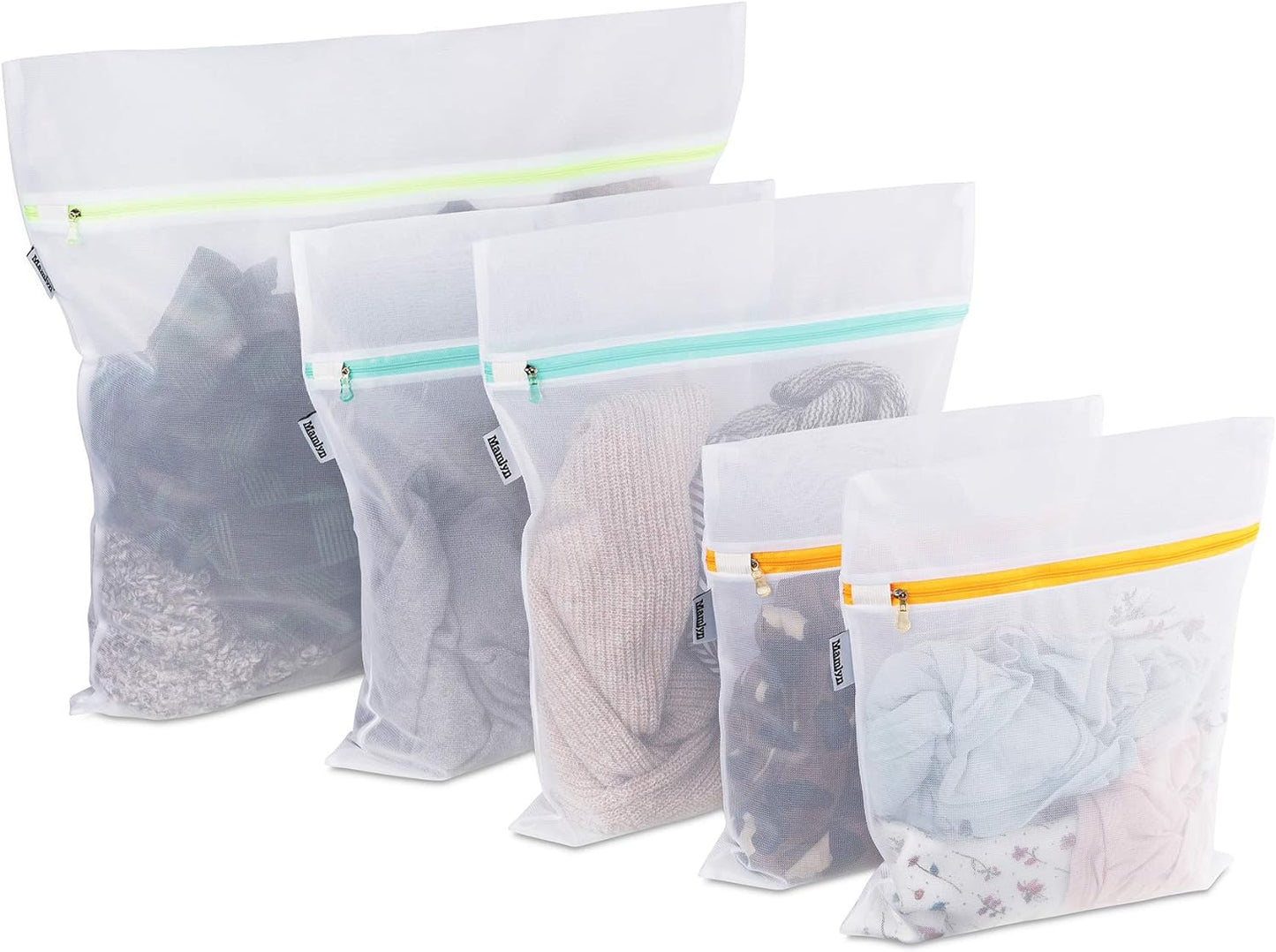 Mesh Laundry Bag for Delicates, Wash Bag for Underwear and Lingerie, Makeup Organizer Bag (1 Large
