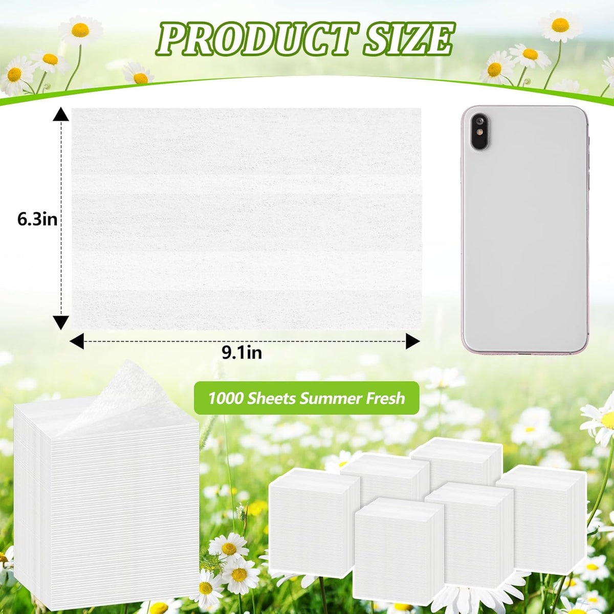 600 Count Dryer Sheets Bulk Fabric Softener Fresh Scent Dryer Sheets Naturally Softens and Removes
