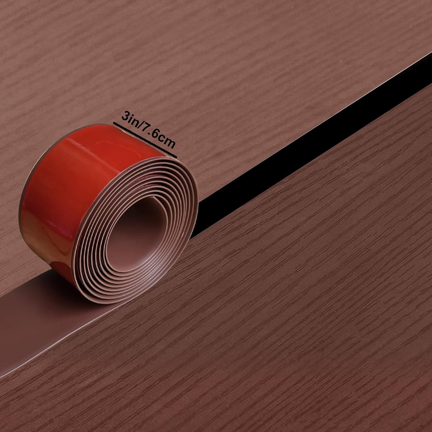 Floor Transition Strip & Self Adhesive Floor Vinyl Floor Edge Trim Laminate Floor Gap Covering