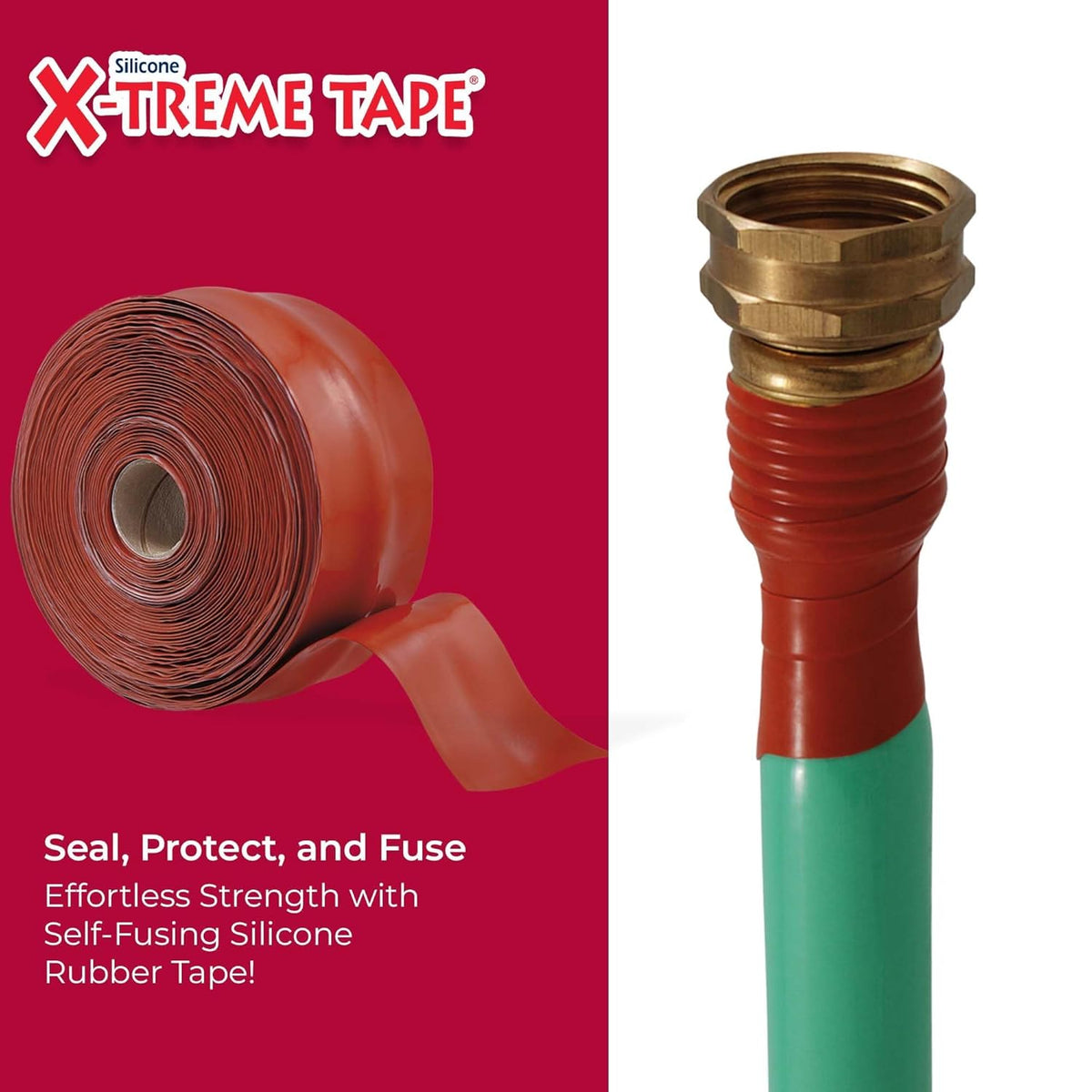 X-Treme Tape MOCAP Heavy Duty Electrical Tape, Self-Fusing Silicone Rubber, Waterproof & Insulating