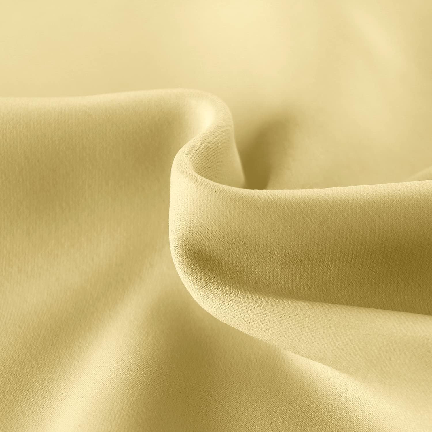 DWCN French Door Curtains – Rod Pocket Thermal Blackout Curtain for Doors with Glass Window